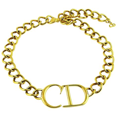 dior cd necklace free shipping|cd christian Dior necklace.